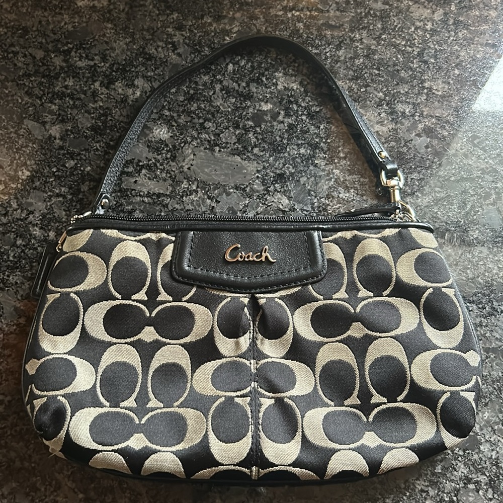 Coach wrist purse